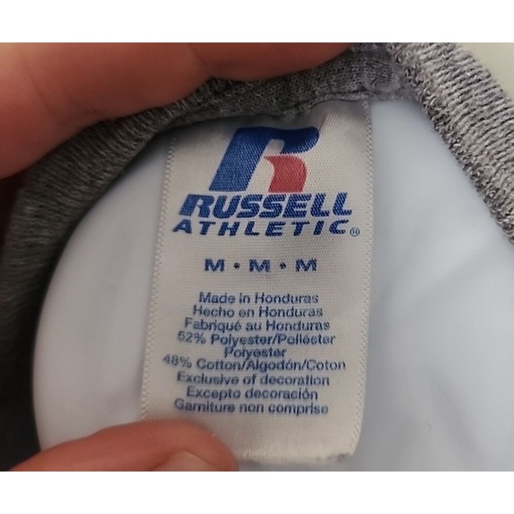 Vintage Russell Athletic CSUMC Sweatshirt Womens M Gray Pullover Crewneck 90s - Picture 7 of 7